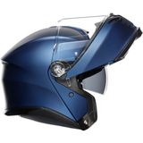 Agv Kask/tourmodular Solıd Mplk Galassıa Blue Matt - 1
