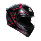 Agv Motosiklet Kask K1 S E2206 Sling Matt Black Pink - XS