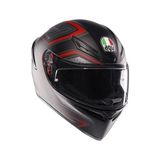 Agv Motosiklet Kaskı K1 S Sling Mat Black Red - XL
