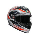 Agv Motosiklet Kaskı K3 Mplk Space Mat White Red Fluo Configuration - XS