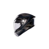 AGV Motosiklet Kaskı K6 Mplk Enhance Matt Grey Yellow Fluo