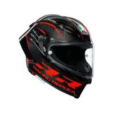 Agv Pista Gp RR Performance Kapalı Kask L Beden Karbon Fiber Su Geçirmez Renkli Tasarım