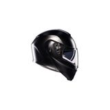 AGV Streetmodular Mat Siyah Çene Açılır Kask