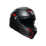 Agv Tourmodular Frequency Matt Gun Metal Red Çene Açılır Kask - XS - Renkli