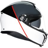 Agv Tourmodular Mlt Balance White Grey Red Çene Açılır Kask - XL - Renkli
