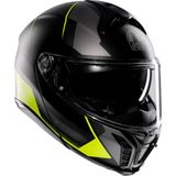Agv Tourmodular Mlt Perception Matt Blk Ylw Fluo Çene Açılır Kask - Renkli - XL