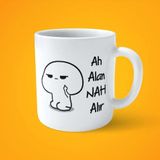 Ah Alan Nah Alır Espirili Baskılı Kupa Bardak