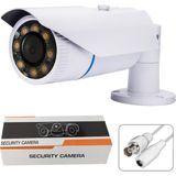 Ahd Kamera 2mp 3.6mm Gece Renkli Metal Poke NR-2017W - Beyaz