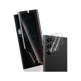 aheaks Galaxy S22 Ultra Hayalet Nano Ekran Koruyucu Makine Kesimi - Kamera Koruma Jelatini Hediyeli