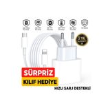 aheaks iPhone Tüm Serilerle Uyumlu Hızlı Şarj Aleti Adaptör Kablo Plus 6 7 8 X 11 12 13 14 Pro Max