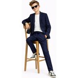 Ahengim Erkek Çocuk Modern Casual Slim Fit Takım Elbise AK2850 - 3 Yaş - Lacivert