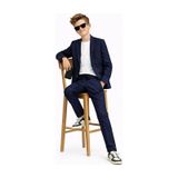 Ahengim Erkek Çocuk Modern Casual Slim Fit Takım Elbise Ak2850 Lacivert