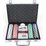 Ahes 200'LÜ Poker Seti Metal Çantalı, Profesyonel Casino Fişi, 11.5 Gram