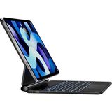 Ahes Apple iPad Air 11 M2-M3 2024/2025 ile Uyumlu Touchpad Case Magic Keyboard Aydınlatmalı Klavyeli Tablet Kılıfı