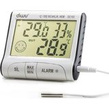 Ahes DC103 Iç Dış Max-Min Prob Termometre Nem Ölçer