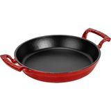 Ahes Döküm Yuvarlak Kulplu Yumurta Sahanı Tava, 16 Cm, Siyah