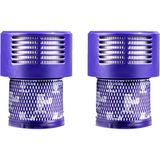 Ahes Dyson ile Uyumlu Hepa FILTRE-V12 Detect Slim Absolute Yedek Hepa Filtre-2 Adet