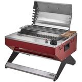 Ahes Gazlı Profesyonel Döküm Barbekü Mangal R132, Kırmızı