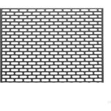 Ahes Kaydırmaz Lavabo Paspası, Gri, 33X28 Cm, Delikli Tasarım, Mutfak ve Banyo Için Su Geçiren Tezgah Koruyucu Mat