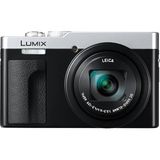 Ahes Lumıx DC-TZ99E-S Kompakt Seyahat Zoom Kamera, Leica Dc Lens, 30X Zoom, 24-720 Mm, 20,3 Mp, Oıs, 4K 30P Video, 3 Inç Katlanabilir Monitör, Wifi, Bluetooth, Gümüş