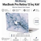 Ahes MacBook Pro 13 Inç Kılıf A1425 A1502 Uyumlu Sert Kapak Hard Case Koruyucu Retina 13 Laptop Kılıfı Ametist Kristal Desenli Çizilmeye Dayanıklı Ince Hafif Koruma Marble 16