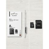 Ahes Micro Sd Hafıza Kartı 8 GB Class 10 Sd Adaptörlü