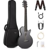 Ahes Nova Go Sp1 Bk Siyah Renk Elektro Akustik Gitar