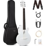 Ahes Nova Go Sp1 Wh Beyaz Renk Elektro Akustik Gitar