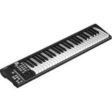 Ahes Pro Audio Artist 49X | 49-Tuş Mackie Control/huı Destekli, LED Dokunmatik Fader'lı ve Kapsamlı Yazılım Paketine Sahip Profesyonel Usb-C Mıdı Klavye Controller