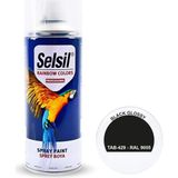 Ahes Rainbow 400 ml Sprey Boya Siyah Parlak