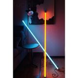 Ahes Rgb LED Strip Tube Light Lambader Uzaktan Kumandalı Işık Lamba Ampül Aydınlatma Renkli Animasyonlu6