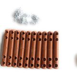 Ahes Sineklik Menteşesi Plastik 10'lu A Meşe