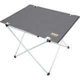 Ahes Ultralight Katlanır Kamp Masası, Piknik, Bbq, Doğa Aktiviteleri, Hiking, Plaj Için Taşınabilir Kompakt Roll Up Outdoor Kamp Masası Büyük Boy - Gri