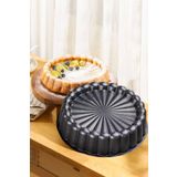 Ahinur Mutfak Granit Döküm Tart Turta Kalıbı Siyah 26cm