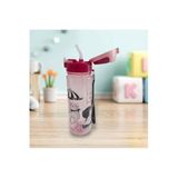 Ahir Ticaret Çocuklar Için-Ilk Öğretim Pipetli Su Matarası 700 Ml, Pembe