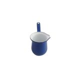 Ahir Ticaret Ebru Metal Emaye Nostalji Cezve No:5, Mavi