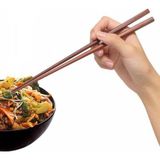 Ahl Shop 10 Çift Chopsticks Çin Çubuğu - 01P-Pembe