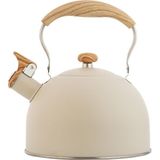 Ahl Shop 2.5l Paslanmaz Çelik Düdüklü Su Isıtıcısı Demlik Islıklı Kettle