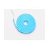 Ahl Shop 5 Metre Akıllı Silikon Neon Görünümlü Rgb LED Şerit Işık Uygulama Kontrollü Müzik ve Ses Senkronizasyonu 16 Milyon Renk USB Beslemeli Kumandalı