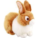 Ahl Shop Animals Of The World Tavşan Peluş Oyuncak, Açık Kahverengi, 23CM