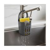 Ahl Shop Askılı Lavabo Süngerliği – Drenajlı, Delikli Tasarım, Mutfak & Banyo Düzenleyici (10×18 Cm)