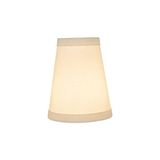 Ahl Shop Aspen Creative 32666-2 Küçük Sert Sırtlı Imparatorluk Şekilli Avize Seti (2'li Paket), Beyaz Geçiş Tasarımı, 10,16 cm Alt Genişlik (5,88 cm x 10,16 cm x 12,7 Cm) Klipsli Lamba Gölgeliği