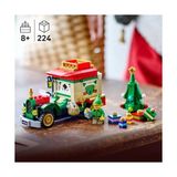 Ahl Shop Baba’nın Dağıtım Kamyonu 40746 – 8 Yaş ve Üzeri Çocuklar Için Yılbaşı Hediyeleri, Elf Minifigürü ve Aracın Üstüne Takılabilen Mini Yılbaşı Ağacı Içeren Oyuncak Yapım Seti (224 Parça)
