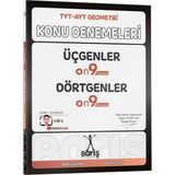 Ahl Shop Barış Yayınları Tyt - Ayt Geometri Üçgenler Dörtgenler Konu Denemeleri