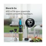 Ahl Shop Braun Multiquick 5 El Blenderi MQ5252BK Stgo2, Siyah/mavi - Ahşap