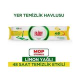 Ahl Shop Çok Amaçlı Mop Uyumlu Yer Temizlik Havlusu 50 Yaprak | Limon Yağlı | Beyaz Sirke Karbonat | 48 Saat Temizlik Etkili | Iz Bırakmayan Formül