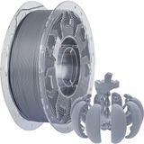 Ahl Shop Creality Cr-Pla Filament, 1.75MM 3D Yazıcı Filamenti, 1.0kg (2.2lbs) Makara, Çözgü Arttırılmış Tokluk Yok, Boyutsal Doğruluk ± 0.03MM Baskı Filamenti, Fdm 3D Yazıcılar Için Uygun (Gri)