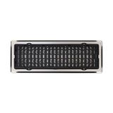 Ahl Shop Decor Grates NGH414-NKL Zemin Kaydı, Kaplama Nikel, 4 x 14 - 100 cm