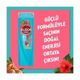Ahl Shop Doğanın Enerjisi Saç Bakım Şampuanı Argan Yağı & Hibiskus Özü Dökülme Karşıtı & Güçlü Uzamayı Destekleyici 400 ml
