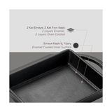 Ahl Shop Döküm Mini 12X15 Tava